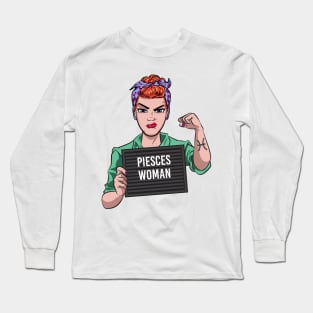 Piesces Woman Long Sleeve T-Shirt